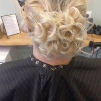 Essai chignon de mariage n°1 - 2