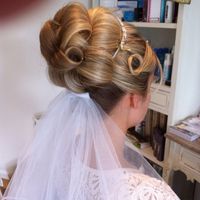 Essai chignon de mariage n°1 - 1