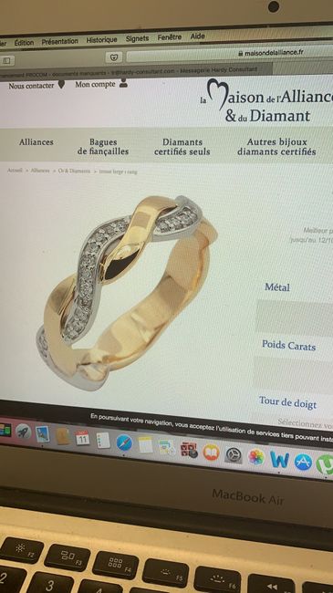 Nos alliances 😍 2