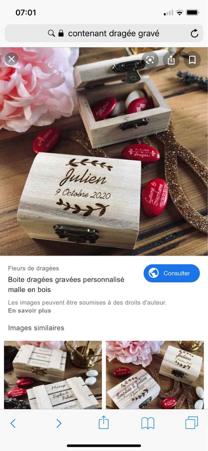 Boite de dragées - 4