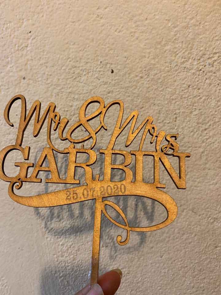 Cake topper ✨ - 1