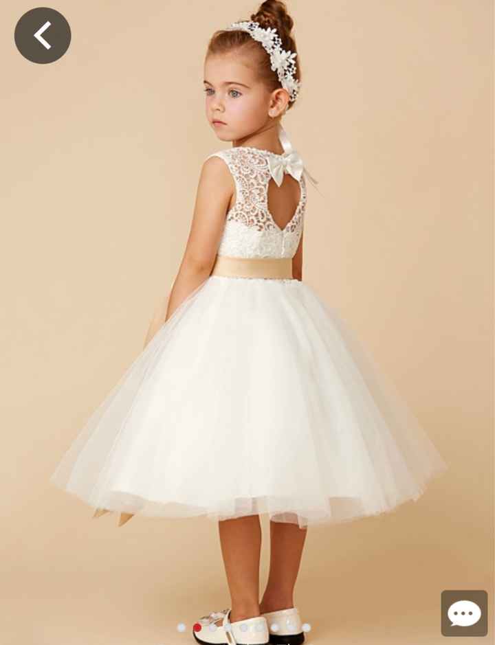 Robe demoiselle d'honneur enfant - 2