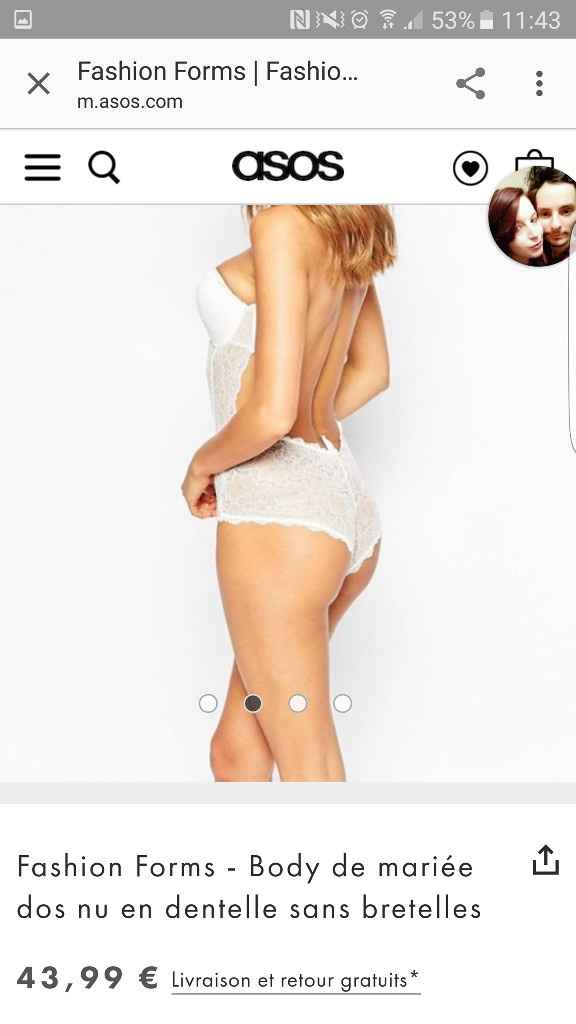 Sous vêtements dos nu au top - 2