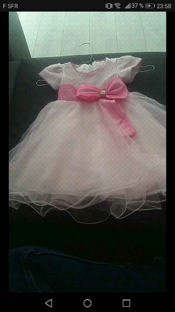  Robe petite fille d'honneur - 1