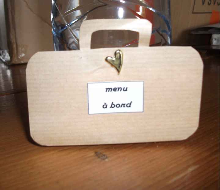 Mon menu valise