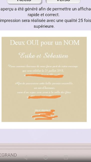 Faire part - 1