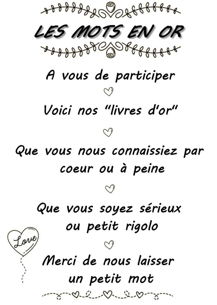 Petite note pour le "livre d'or"