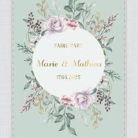 Publie ce modèle de faire-part et dis-nous quelle taille tu as du utiliser ! 😏💌 - 1