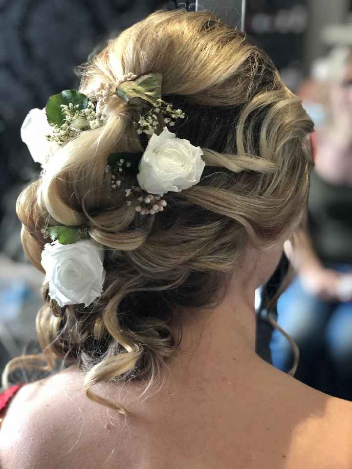 Chignon de mariage - 1