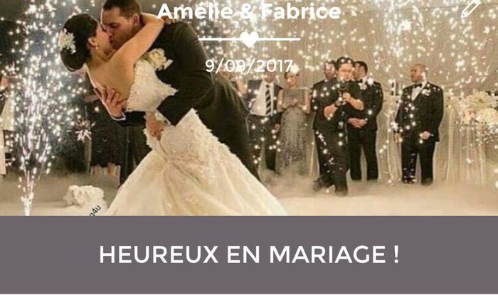  C'est aujourd'hui !!!! 😍👰🏼 💍☔️💒💑 - 1