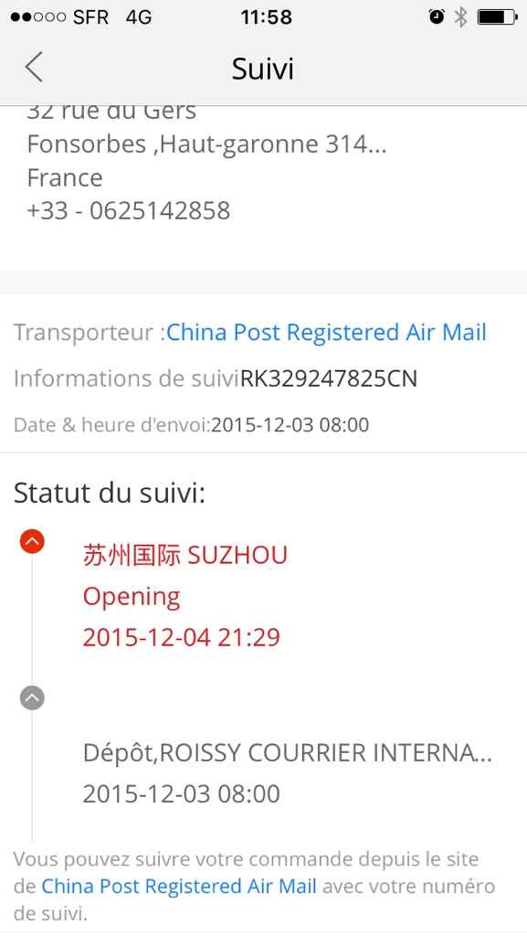 Commande aliexpres ! - 2