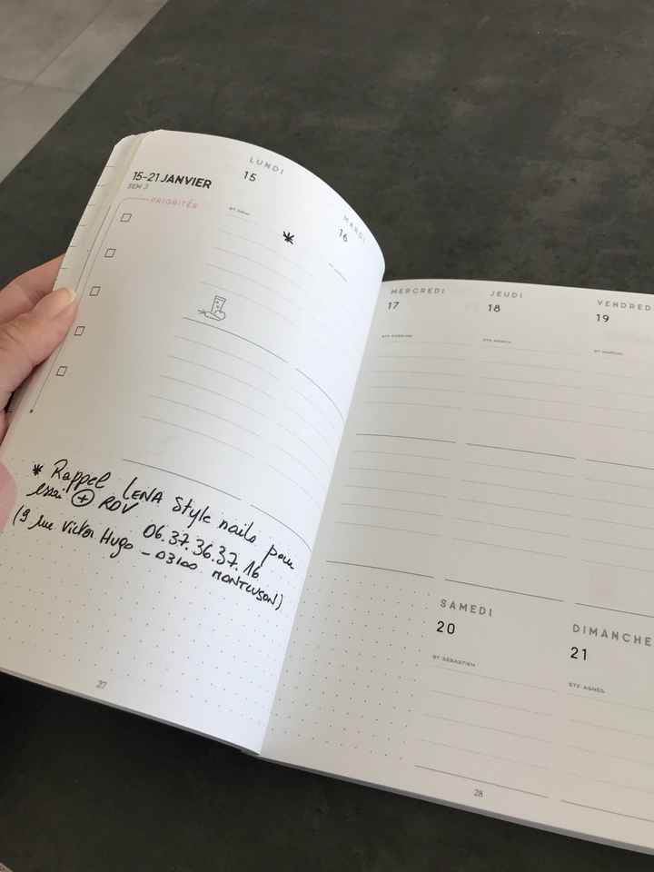  Mon planner 2018 : pour organiser et être organisée avec classe ! - 2