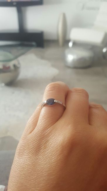 Et vous à quoi ressemble votre bague de fiançailles ? - 1