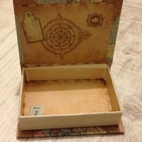 Le porte-alliances ouvert 