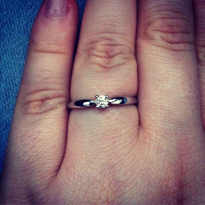 Ma bague de fiançailles - 1