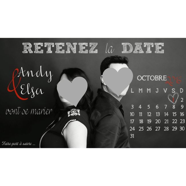 Notre save the date - 1