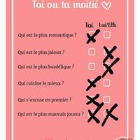 Toi ou ta moitié ? 💕 - 1