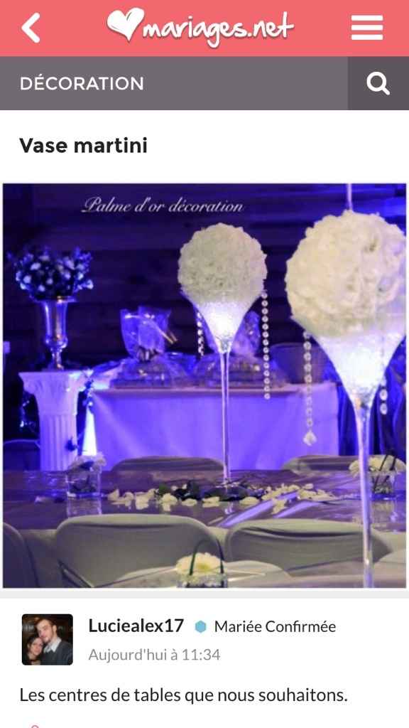Le post des centres de tables hauts (fleurs) - 1