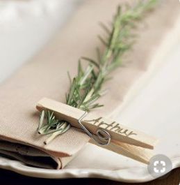 Porte noms pour mariage champêtre 9