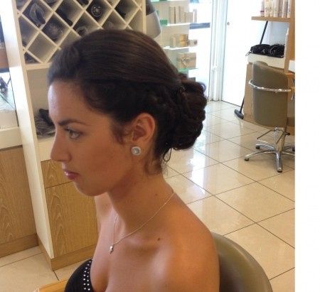 coiffure vue de face