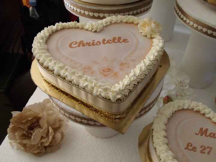 Figurine poir le wedding cake - 2