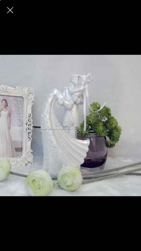 Figurine poir le wedding cake - 4