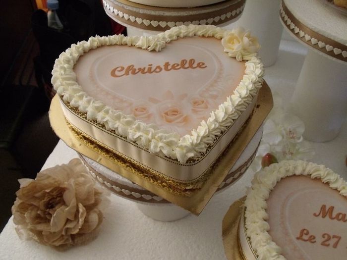 Figurine poir le wedding cake - 2
