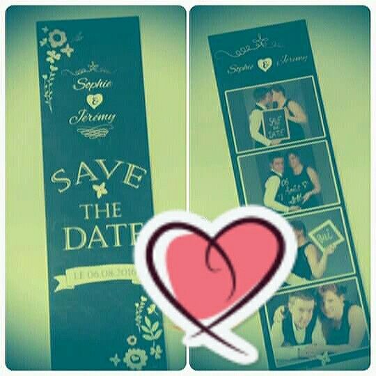 Journal d'une mariée - Le Save the Date - 1