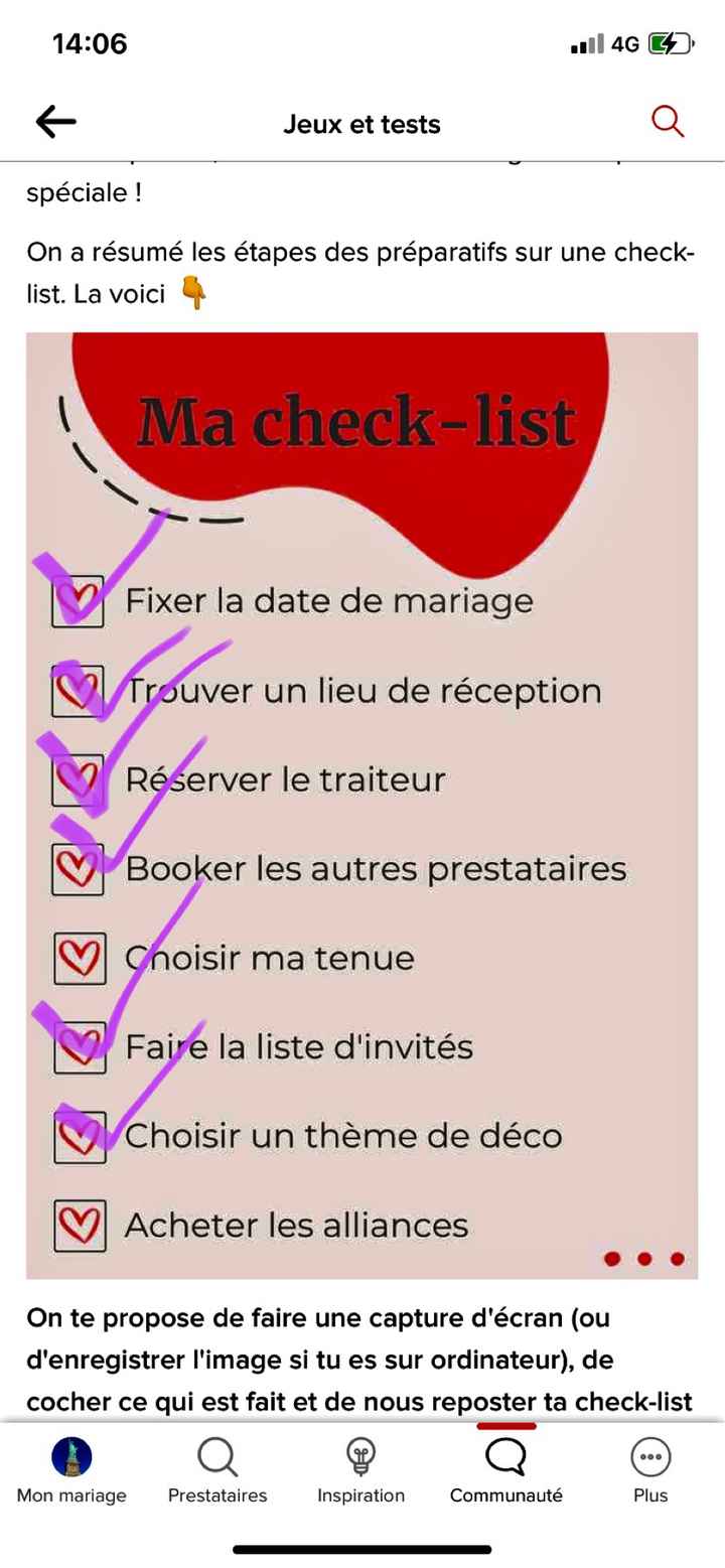 BONUS : Une check-list à cocher ✅ - 1