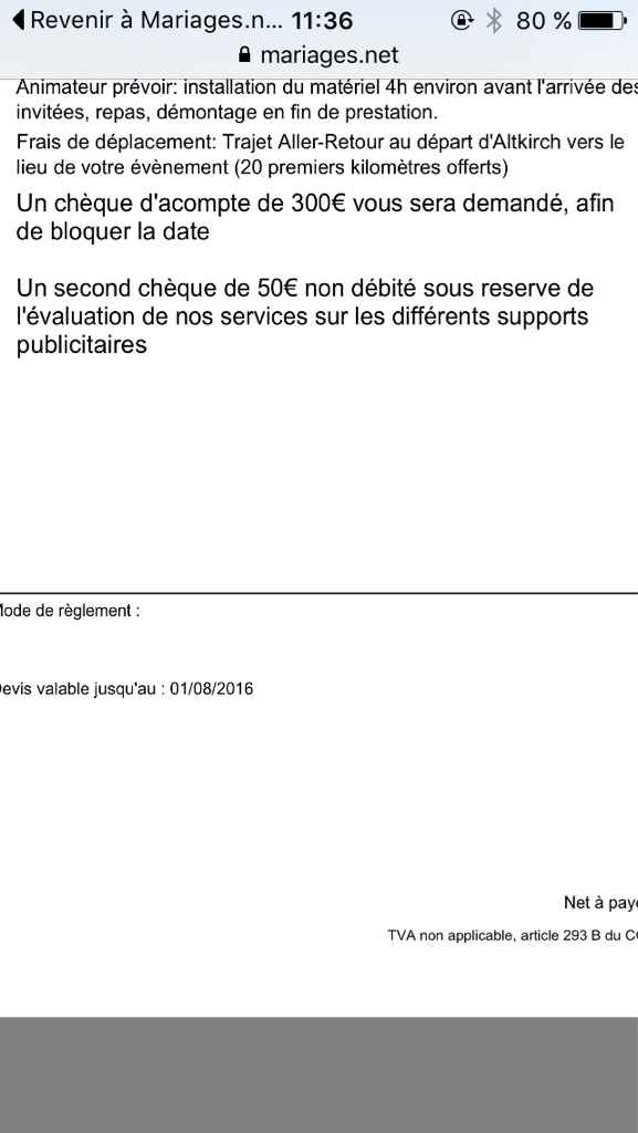 Avis négatif payant ?? - 1