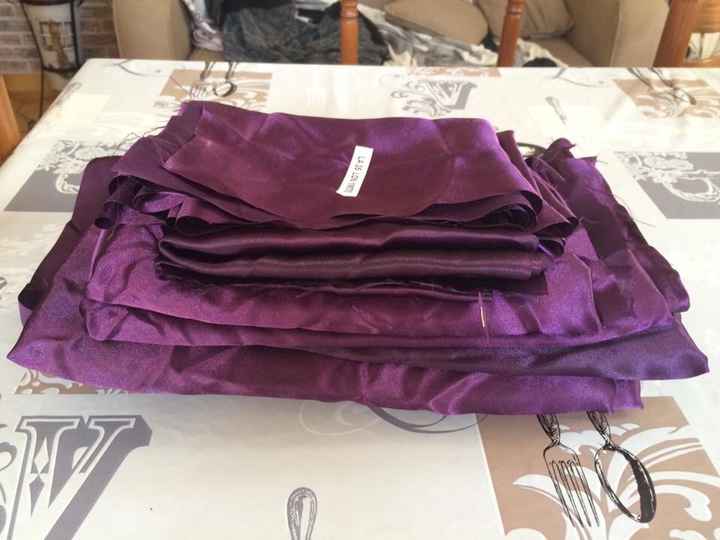 Couleur décoration : violet - 1