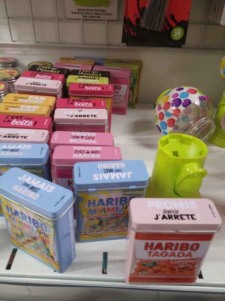 Mini boite vide à bonbons