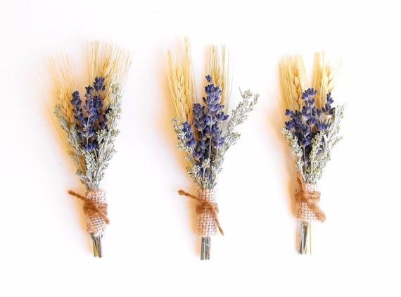Boutonnière champêtre