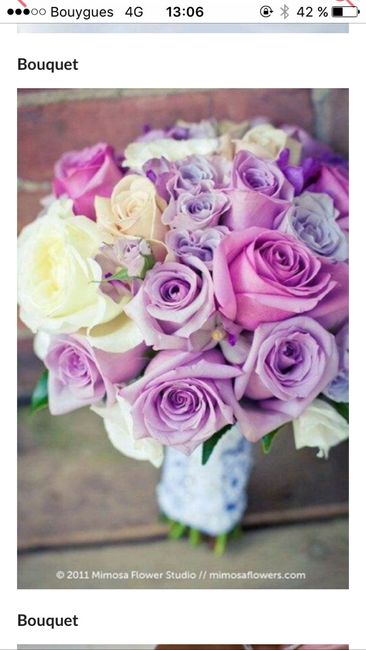 Bouquet de marie - 1