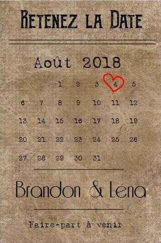 Save the date - avis - 1