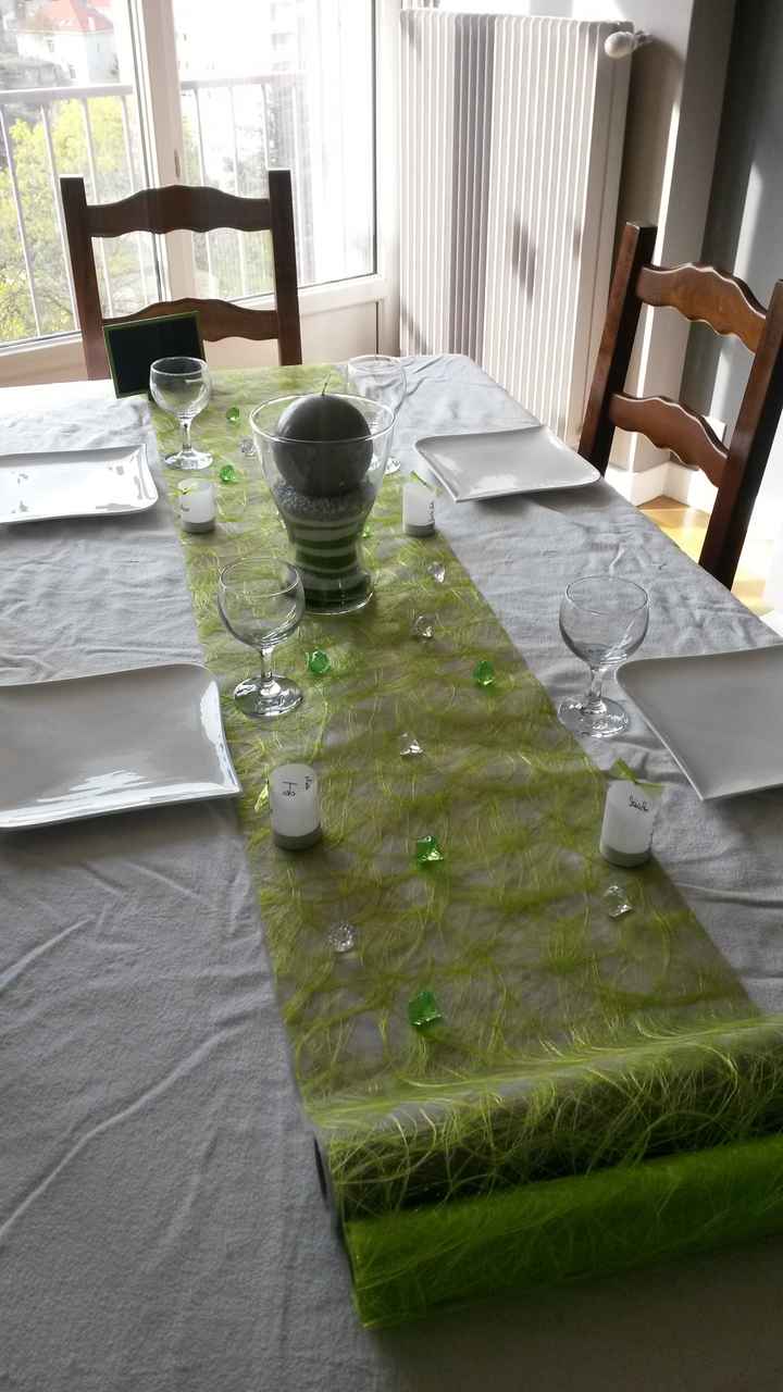 Nos essais déco de table - 1