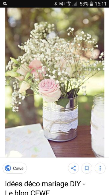 Bonjour je recherche des idées pour la decoration champetre de notre mariage? pouvez vous nous aider