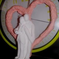 Figurines faites main pour le gâteau