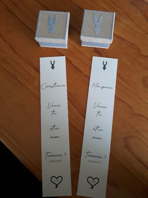 Nos demandes aux témoins confectionnées ! - 4