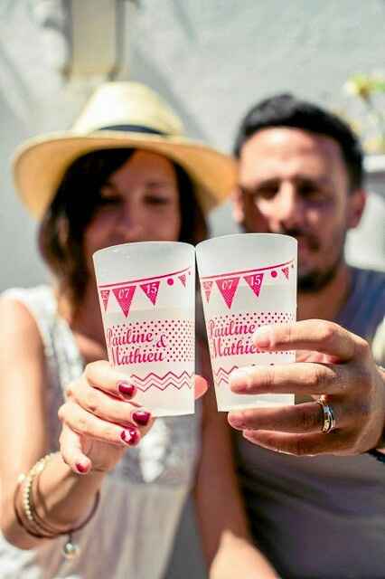 Verres réutilisables à offrir aux invités - 2