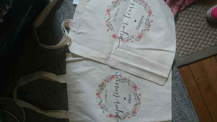Les tote bag de mes témoins!!! - 1