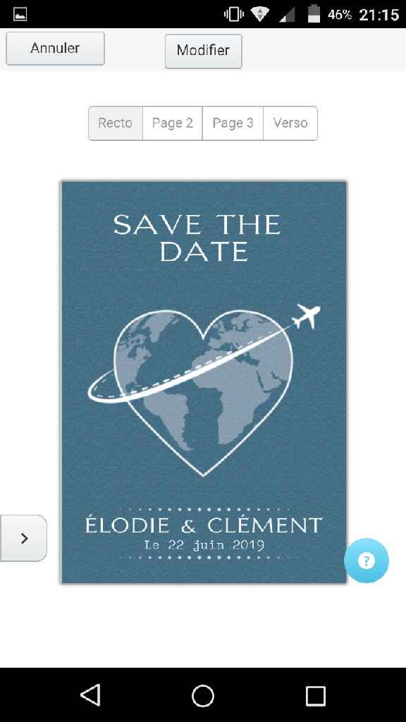  Save the date couleurs....! - 1