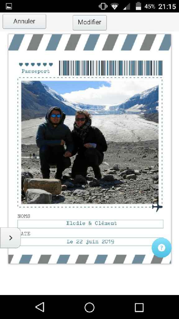  Save the date couleurs....! - 2