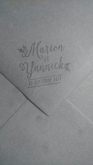 Enfin reçu notre tampon personnalisé ! - 1