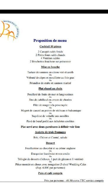  Question menu - 1