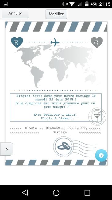  Save the date couleurs....! - 3