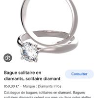 Bague de fiançailles cassée - 2