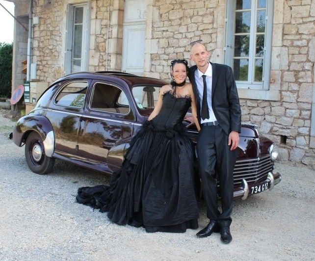 arrivée sur le lieu de reception(chez nous)