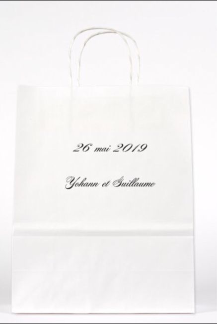 Cadeaux invités - 1