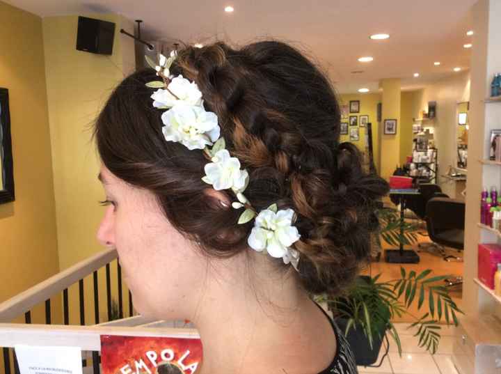 Mon essai coiffure!! - 1